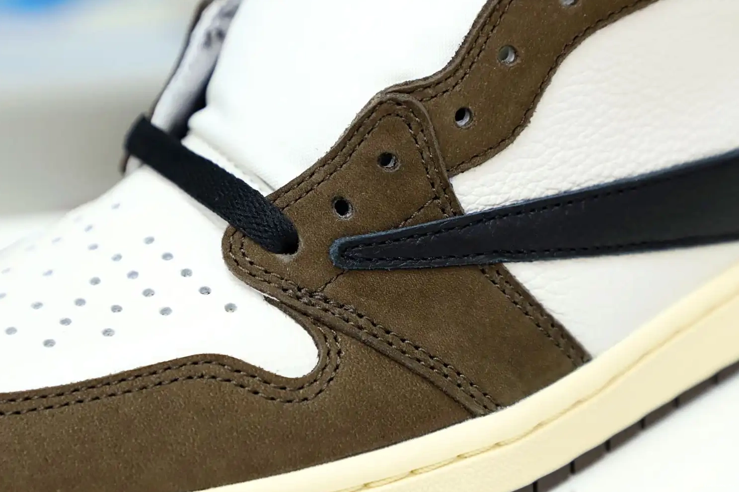 HIGH AIR SCOTT 1 RETRO 'MOCHA' Kimikick JORDAN OG TRAVIS X 0701